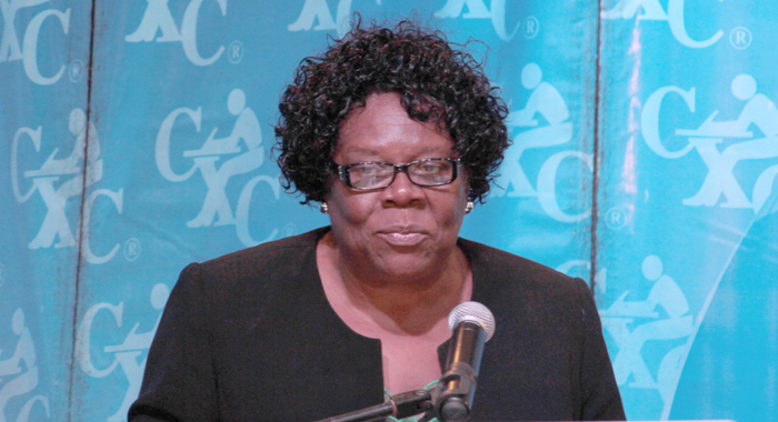 Member of Parliament for Marriaqua, Girlyn Miguel. (IWN photo)