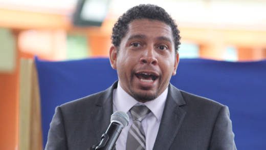 Minister of Technology, Sen. Camillo Gonsalves. (IWN photo)