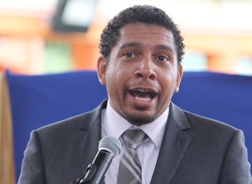 Minister of Technology, Sen. Camillo Gonsalves. (IWN photo)