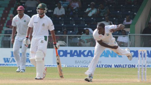 During day 4 of the 1st Test West Indies v Bangladesh at Arnos Vale Sports Complex. (IWN photo) 