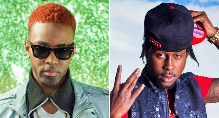 Jamaican artistes Koshen, left, and Popcaan will headline the concert.