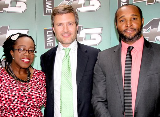 From left: Nikala Williams,   Martin Roos, Leslie Jack. 