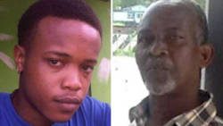 Ricardo Haynes, left, and Grafton Richards were killed in Glen on Sunday. 