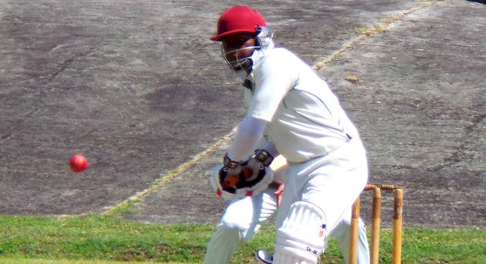 Vincentian batsman Donwell Hector made 97. (File photo)