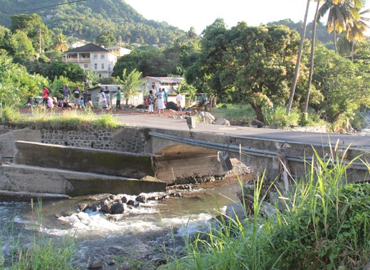 The new Hope Bridge will be the longest in SVG. (IWN photo)