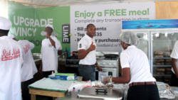 LIMEs General Manager Leslie Jack in the LIVE LIME kitchen on Friday. (IWN Photo)
