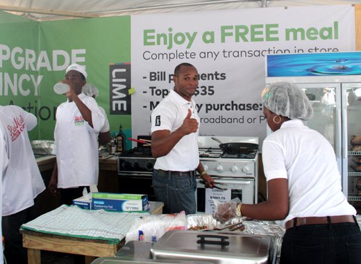 LIMEs General Manager Leslie Jack in the LIVE LIME kitchen on Friday. (IWN Photo)