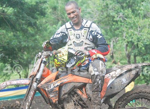 Martinican motorcyclist Jeslin Emmanuel Grocravia died in St. Vincent on Oct. 24, 2014. (Photo: Robertson Henry/Facebook)