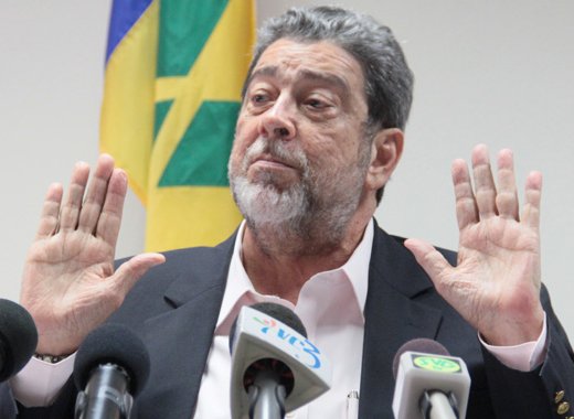 Prime Minister Ralph Gonsalves says "absolutely not" did he contribute to the politicisation of the airport. (IWN file photo)