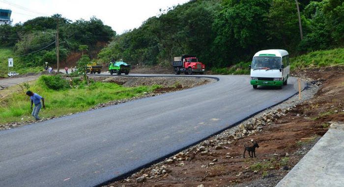 The bypass road opened Wednesday morning, one day earlier than scheduled. (Photo: Lance Neverson/Facebook)