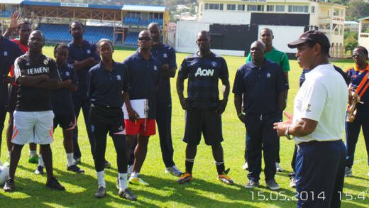 The initial D License Coaching Course in SVG was held in May. (Photo: E. Glenford Prescott) 