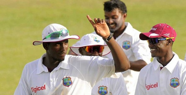 Delorn Johnson (pointing finger) was also overlooked by the Windwards selectors. 