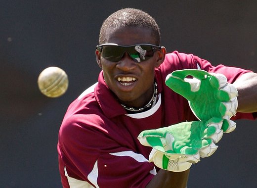 Leewards captain, Devon Thomas. (Photo by Graham Crouch/Getty Images)