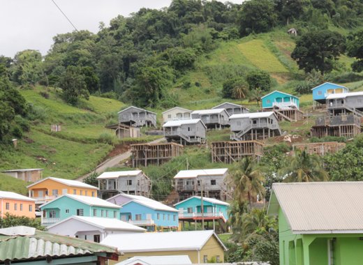 The houses at Green Hill. (IWN photo)