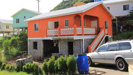 Jasmine Bentick says her reinforced house feels like new. (IWN photo)