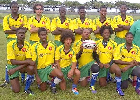 The St. Vincent and the Grenadines Rugby Team.