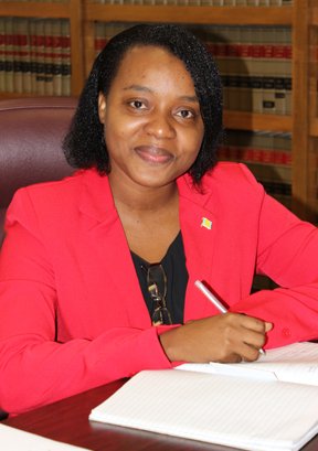 Anesia Baptiste, founder and leader, Democratic Republican Party. 
