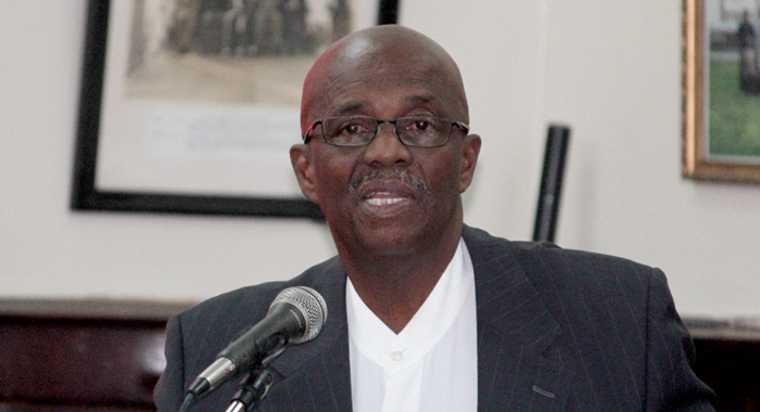 Opposition Leader Arnhim Eustace. (IWN file photo)