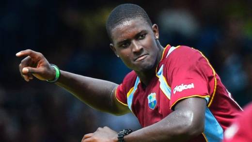 Jason Holder will lead the West Indies squad to contest the Cricket World Cup 2015.  (internet photo)