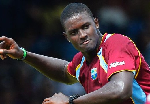 Jason Holder will lead the West Indies squad to contest the Cricket World Cup 2015.  (internet photo)