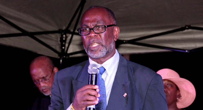 MP for Central Kingstown and Vice-President of the New Democratic Party, St. Clair Leacock. (IWN photo)