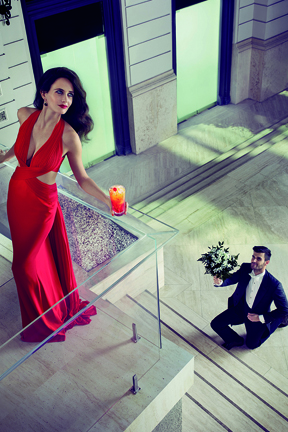 An image from the 2015 Campari Calendar. 