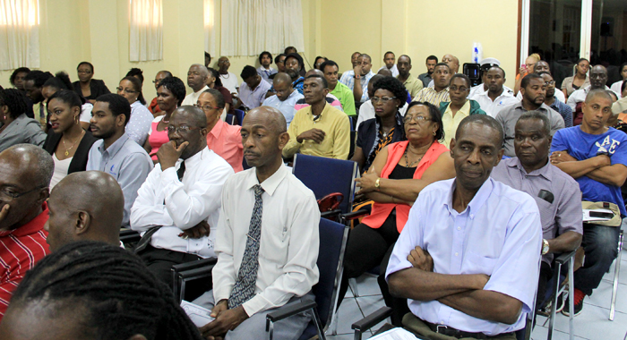 Another section of the audience at the consultation on Monday. (IWN photo)