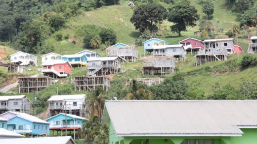 The houses at Green Hill as seen on Feb. 18, 2015. (IWN photo)