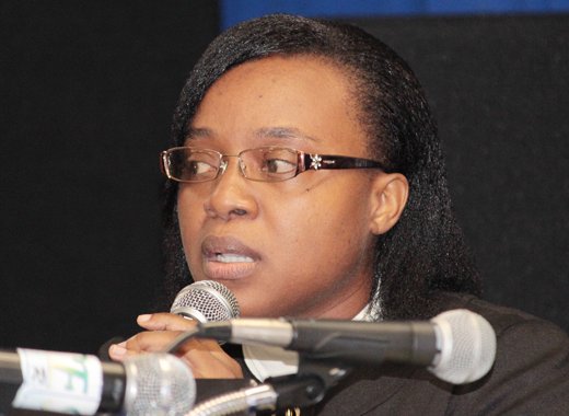 Leader of the Democratic Republican Party, Anesia Baptiste. (iWN file photo)