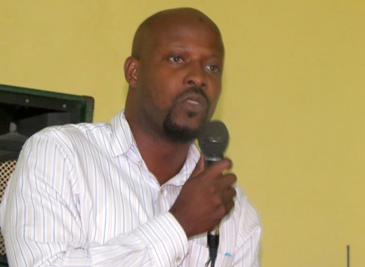 Carlos James, the ULP's candidate for North Leeward in the next general elections.