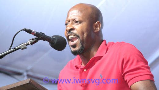 Carlos James, ULP candidate for North Leeward. (IWN photo)