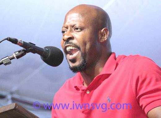 Carlos James, ULP candidate for North Leeward. (IWN photo)