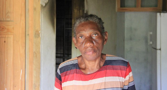 Homeowner Hyacinth Samuel-Cunningham. (IWN photo)