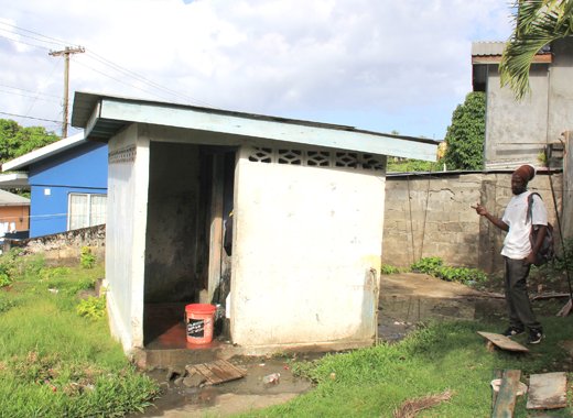 Redemption Sharpes resident Garnet Browne says he believes the public bath in the community is "needed". (IWN photo)