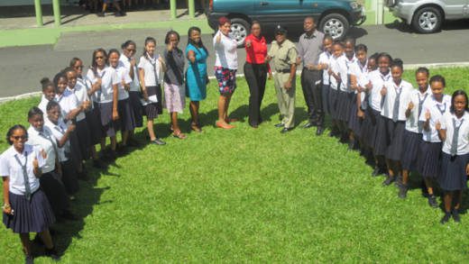 The Thumbs UP campaign Thumbs UP campaign, aims to help curb irresponsible use of technology. (Photo: GHS)