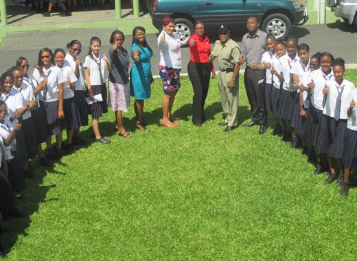 The Thumbs UP campaign Thumbs UP campaign, aims to help curb irresponsible use of technology. (Photo: GHS)
