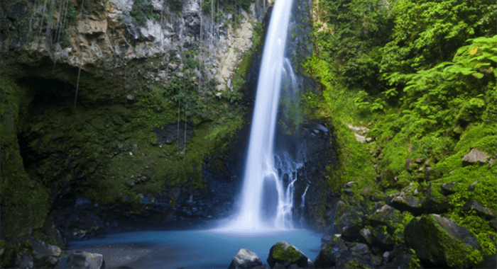 Stunning Victoria Falls, Dominica.