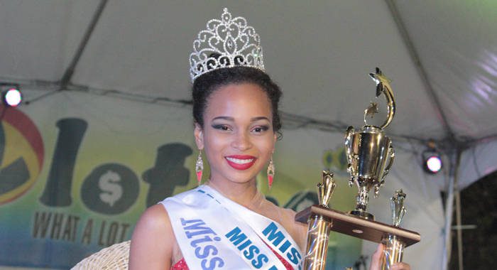 Miss Easterval 2015: Miss Barbados Ieashia Browne. (Photo: Zavique Morris/IWN)