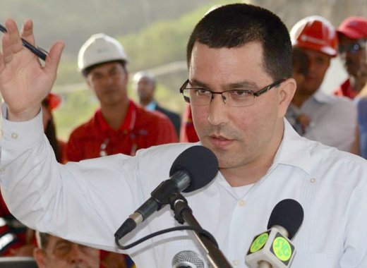Vice President of Venezuela Jorge Arreaza. (Photo: Lance Neverson/Facebook)
