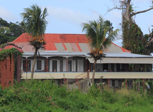 The temporary mental health centre in Orange Hill. (IWN photo)