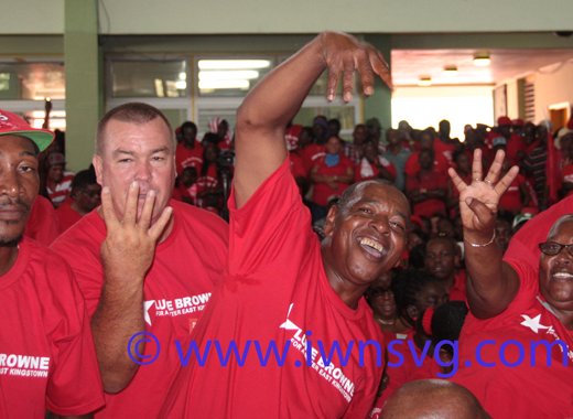The Unity Labour Party is bidding for a fourth consecutive term in office. (Photo: Zavique Morris/IWN)