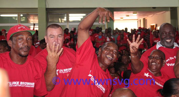 The Unity Labour Party is bidding for a fourth consecutive term in office. (Photo: Zavique Morris/IWN)