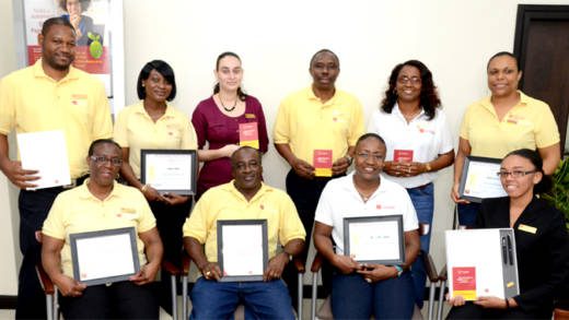 The local CIBC employees specially rewarded for their hard work and dedication.