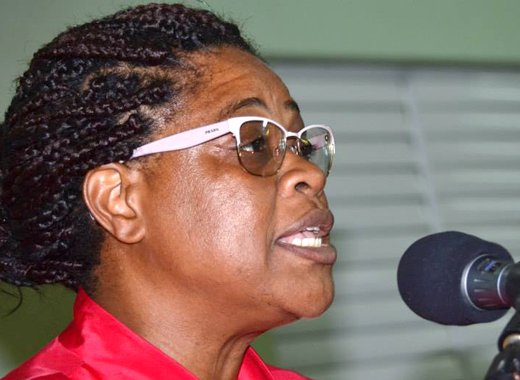 The ULP Deborah Charles is the only woman selected to contest the next general elections in SVG. (Photo: Lance Neverson/Facebook)