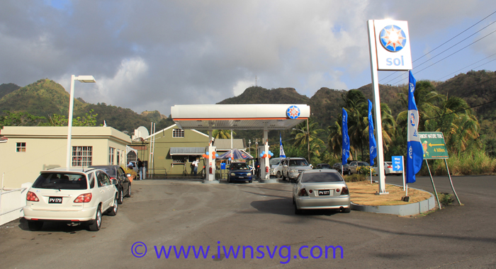 The rebranded service station at Cane Grove. (IWN photo)