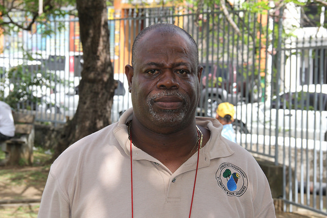 Forest Technician Joel Poyer says residents of St. Vincent and the Grenadines must play closer attention to how their own actions are exacerbating the effects of climate change. (Credit: Kenton X. Chance/IPS)