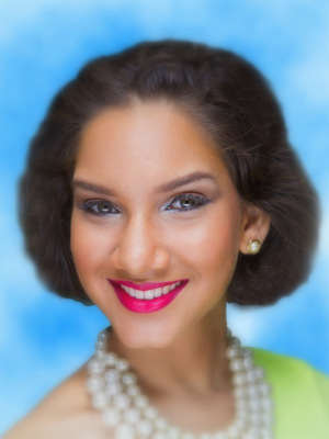 Miss Barbados -- Heidi Sherisse Barrow.