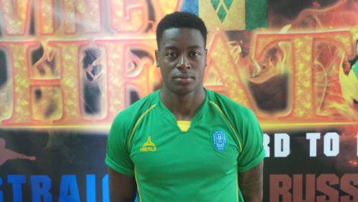 FIFA says no further intervention is necessary in the issue relating to Vincentian player Garvin James. (Photo: E. Glenford Prescott)