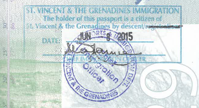 Garvin James passport