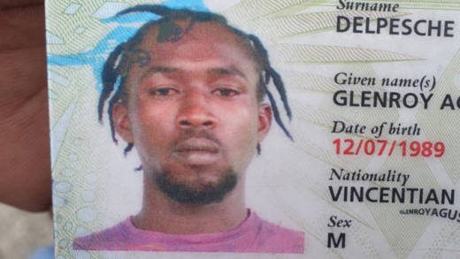 Glenroy Delpesche, one of the men whose body was found in Trois Loups on Thursday. (IWN photo)